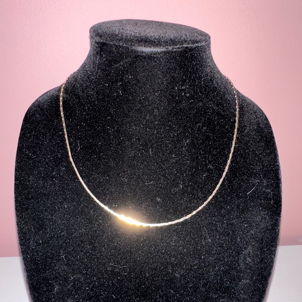 18k gold plated necklace